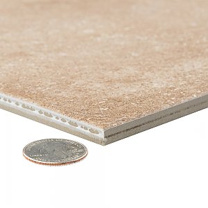 Aspdin Cotto 9-3/4" x 9-3/4" Porcelain Floor and Wall Tile - 16 Tiles Per Case - 10.88 Square Feet