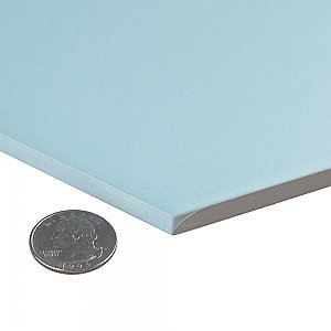 Textile Basic Hex Aqua 8-5/8" x 9-7/8" Porcelain Tile - Sold Per Case of 25 - 11.56 Square Feet