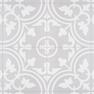 Arte Soft Grey 9-3/4" x 9-3/4" Porcelain Floor & Wall Tile - 16 Tiles Per Case - 10.88 Sq. Ft.