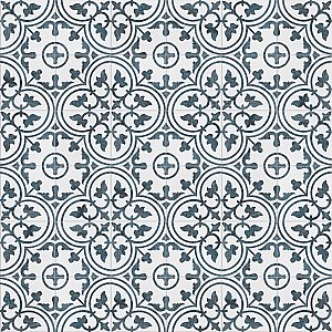 Cassis Arte Black 9-3/4" x 9-3/4" Porcelain Tile - Per Case of 16 Tile - 10.88 Sq. Ft. Per Case