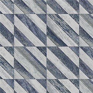 Cassis Sete Blue 9-3/4" x 9-3/4" Porcelain Tile - Per Case of 16 - 11.11 Square Feet