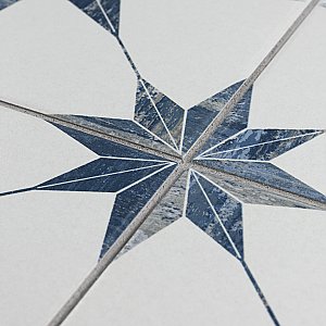 Cassis Stella Blue 9-3/4" x 9-3/4" Porcelain Tile - Per Case of 16 - 11.11 Square Feet