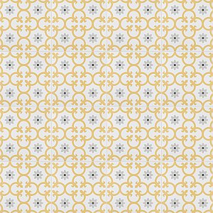 Daria Dandelion 9-3/4" x 9-3/4"  Porcelain Floor & Wall Tile - 16 Tiles Per Case - 10.88 Sq. Ft.