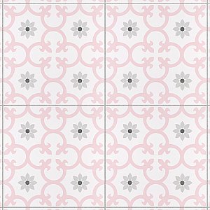 Daria Rose 9-3/4" x 9-3/4"  Porcelain Floor & Wall Tile - 16 Tiles Per Case - 10.88 Sq. Ft.