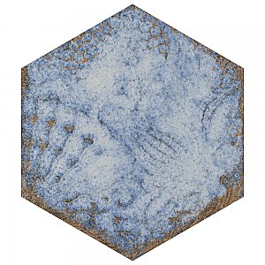 Gaudi React Hex Marina 8-5/8" x 9-7/8" Porcelain Tile - Per Case of 25 Tile - 11.41 Sq. Ft. Per Case
