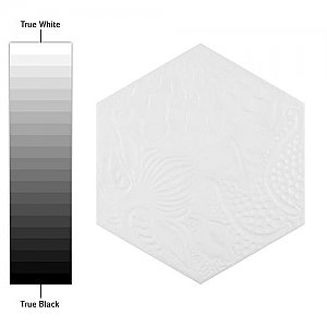 Gaudi White Hex Ducados 8-5/8" x 9-7/8" Porcelain Tile - Per Case of 25 Tile - 11.41 Sq. Ft. Per Case