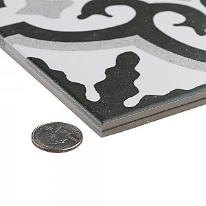 Jaen 9-3/4" x 9-3/4" Porcelain Floor & Wall Tile - 16 Tiles Per Case - 10.88 Sq. Ft.