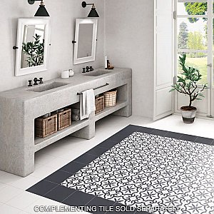 Jaen 9-3/4" x 9-3/4" Porcelain Floor & Wall Tile - 16 Tiles Per Case - 10.88 Sq. Ft.