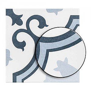 Lacour Arctic Porcelain Tile - 9-3/4" x 9-3/4" - Sold Per Case of 16 - 10.76 Sq Ft Per Case