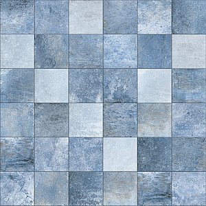 Nusa Sapphire 9-3/4" x 9-3/4" Porcelain Floor & Wall Tile - 16 Tiles Per Case - 10.88 Sq. Ft.