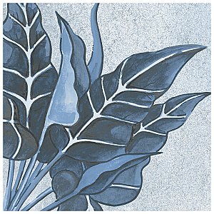 Nusa Botanic Sapphire 9-3/4" x 9-3/4" Porcelain Floor & Wall Tile - 16 Tiles Per Case - 10.88 Sq. Ft.