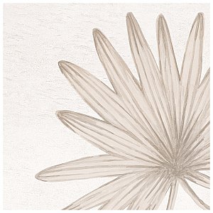 Nusa Botanic Taupe 9-3/4" x 9-3/4" Porcelain Floor & Wall Tile - 16 Tiles Per Case - 10.88 Sq. Ft.