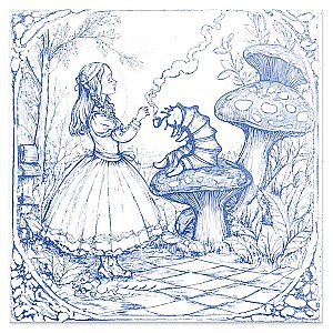 Once Upon A Tile 9-3/4"x9-3/4" Porcelain F/W Tile - 10.88 Sq Ft per Case