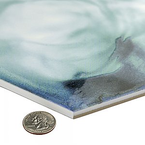Raktion Hex 8-5/8" x 9-7/8" Porcelain Floor & Wall Tile - 25 Tiles Per Case - 11.5 Sq. Ft.