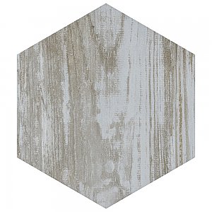 Suomi Hex Grey 8-5/8" x 9-7/8" Porcelain Floor & Wall Tile -25 Tiles Per Case - 11.5 Sq. Ft.