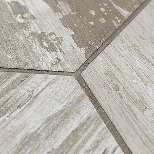 Suomi Hex Grey 8-5/8" x 9-7/8" Porcelain Floor & Wall Tile -25 Tiles Per Case - 11.5 Sq. Ft.