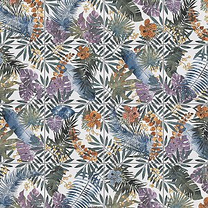 Tahiri Garden 9-3/4" x 9-3/4" Porcelain Floor & Wall Tile - 16 Tiles Per Case - 10.88 Sq. Ft.