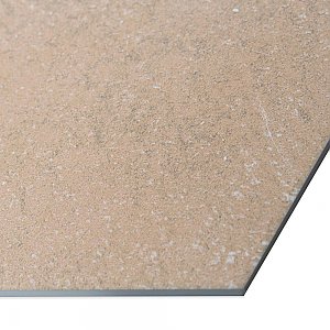 Aspdin Hex Cotto 8-5/8" x 9-7/8" Porcelain Floor and Wall Tile - 25 Tiles Per Case - 11.5 Square Feet