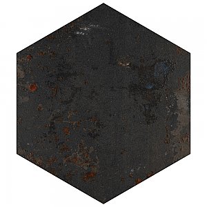 Polaris Hex Mix 8-5/8" x 9-7/8" Porcelain Floor & Wall Tile - 25 Tiles Per Case - 11.5 Sq. Ft.