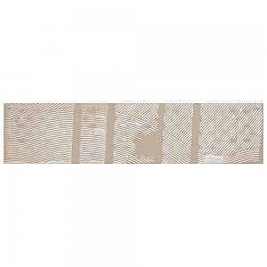Cassis Black 8-1/2" x 35-1/2" Porcelain Floor & Wall Tile - Per Case of 6 - 12.78 Sq. Ft.