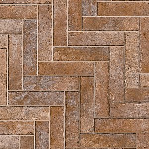 Brooklin Brick Cotto 2-3/8" x 9-3/4" Porcelain Floor and Wall Tile - 34 Tiles Per Case - 5.78 Square Feet