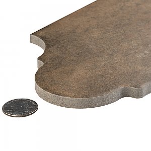 Alhama Provenzal Cotto 6-1/4" x 12-3/4" Porcelain Floor & Wall Tile - 20 Tiles Per Case - 8.8 Sq. Ft.