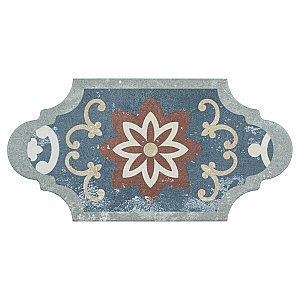 Corinto Provenzal Colors Mixed 6-3/8" x 12-7/8" Porcelain Tile - Sold Per Case of 20 - 9.43 Square Feet