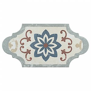 Corinto Provenzal Colors Mixed 6-3/8" x 12-7/8" Porcelain Tile - Sold Per Case of 20 - 9.43 Square Feet