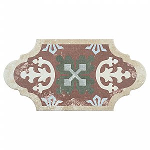 Corinto Provenzal Colors Mixed 6-3/8" x 12-7/8" Porcelain Tile - Sold Per Case of 20 - 9.43 Square Feet