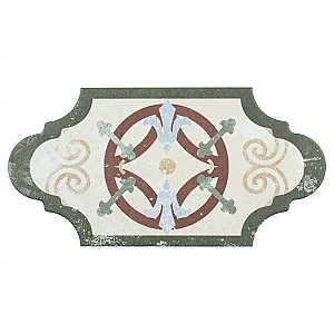 Corinto Provenzal Colors Mixed 6-3/8" x 12-7/8" Porcelain Tile - Sold Per Case of 20 - 9.43 Square Feet