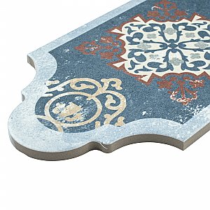 Corinto Provenzal Colors Mixed 6-3/8" x 12-7/8" Porcelain Tile - Sold Per Case of 20 - 9.43 Square Feet