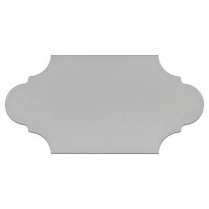Textile Basic Provenzal Silver 6-3/8" x 12-7/8" Porcelain Tile - Sold Per Case of 20 - 9.43 Square Feet
