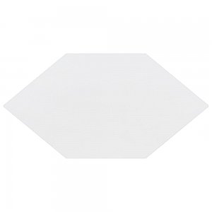 TexTile -  Basic Kayak White 6-1/2" x 12-1/2" Porcelain Floor & Wall Tile - 20 Tiles Per Case - 8.4 Sq. Ft.