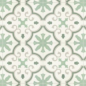 Monteca Green 9-3/4" x 9-3/4" Porcelain Floor & Wall Tile - 16 Tiles Per Case - 10.88 Sq. Ft.