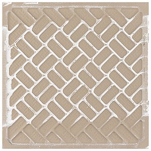 Majestic Tiena Black 9-3/4 "x 9-3/4" Porcelain Tile - Per Piece - .68 Sq. Ft.