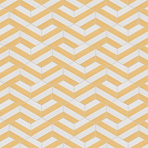 Porto Capri Hex Dandelion 8-5/8" x 9-7/8" Porcelain Tile - Per Case of 25 Tile - 11.56 Sq. Ft. Per Case