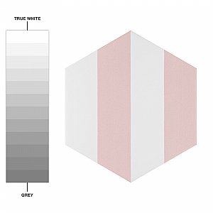 Porto Capri Hex Rose 8-5/8"x 9-7/8" Porcelain Tile - Per Case of 5 Sheets - 5.30 Sq. Ft.