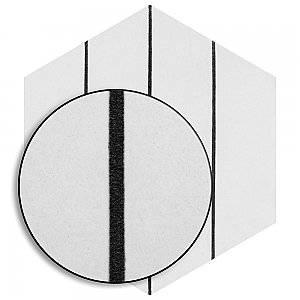 Porto Savona Hex Black 8-5/8" x 9-7/8" Porcelain Floor & Wall Tile - 25 Tiles Per Case - 11.5 Sq. Ft.