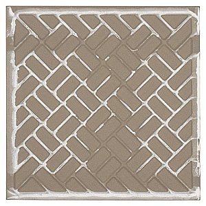 Stella Day Blue and White 9-3/4" x 9-3/4" Ceramic Tile - Sold Per Case of 16 - 11.11 Square Feet Per Case