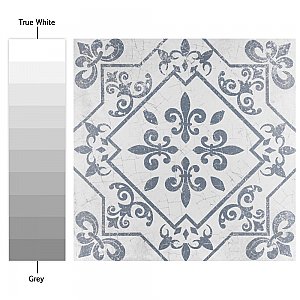 Atlantic Azul 17-5/8" x 17-5/8" Ceramic Floor & Wall Tile - 7 Tiles Per Case - 15.33 Sq. Ft.
