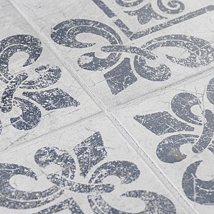 Atlantic Azul 17-5/8" x 17-5/8" Ceramic Floor & Wall Tile - 7 Tiles Per Case - 15.33 Sq. Ft.