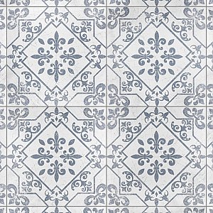 Atlantic Azul 17-5/8" x 17-5/8" Ceramic Floor & Wall Tile - 7 Tiles Per Case - 15.33 Sq. Ft.