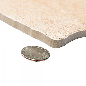 Country Beige 5-7/8" x 5-7/8" Porcelain Floor/Wall Tile - 36 Per Case - 9.36 Sq. Ft. Per Case