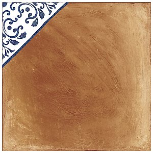 Sentier des Ocres Deco 7-7/8" x 7-7/8" Porc Floor/Wall Tile - 16 Per Case - 7.2 Sq. Ft. Per Case