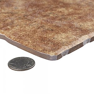 Costa Marron 7-3/4" x 7-3/4" Ceramic Floor & Wall Tile - 25 Tiles Per Case - 10.75 Sq. Ft.