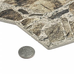 Rambla Arena 14-5/8" x 22-3/4" Porcelain Floor & Wall Tile - 6 Tiles Per Case - 14.04 Sq. Ft.
