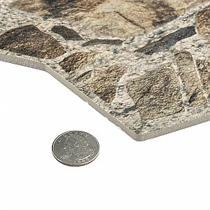 Rambla Arena 14-5/8" x 22-3/4" Porcelain Floor & Wall Tile - 6 Tiles Per Case - 14.04 Sq. Ft.