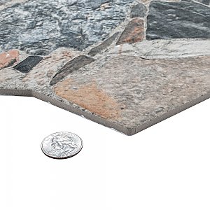 Rambla Mica 14-5/8" x 22-3/4" Porcelain Floor & Wall Tile - 6 Tiles Per Case - 14.04 Sq. Ft.