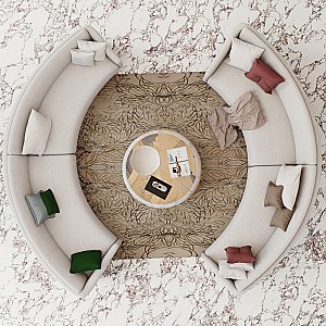 Touche Rubis 23-1/2" x 47-1/8" Porcelain Floor and Wall Tile - 2 Tiles Per Case - 15.44 Square Feet