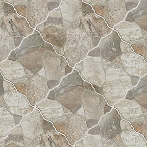 Canet Gris 17" x 17" Porcelain Floor & Wall Tile - Sold Per Case of 6 - 12.24 Sq. Ft.